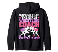 Entraîneur de catcheur Have No Fear Entraîneur de Lutte pour Filles Sweat à Capuche