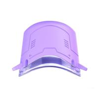 Entraîneur de chant portable en silicone ABS (violet) | ABS et silicone, durable, confortable, sangles amovibles, maintien sûr pendant l'entraînement