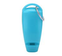 Entraîneur de Chien Clicker pour Chiot, Sifflet à Haute Fréquence, Matériau Sûr et, Conception Compacte pour L'entraînement des Chiens et des Chats (Bleu Ciel)