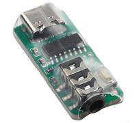 Entraîneur de clés CW multifonction pour la pratique du code - Interface USB-C et USB, PC et mobile (pour VBand/MorseTrainer compatible), vert (type C)