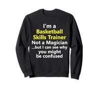 Entraîneur de compétence de Basket-Ball Entraîneur Dribble Pass Defense Coaching Sweatshirt
