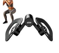 Entraîneur de cuisse, 4 niveaux de résistance réglable, rechargeable par USB, réglable à 360°, entraînement des jambes, cuisses et pelviens - pour la remise en forme à la maison et la récupération