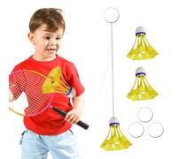 Entraîneur de de badminton, kit d'entraînement de badminton à un joueur, ensemble d'entraînement de badminton intérieur, entraînement de badminton simple, rebondisseur d'exercice de