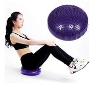 Entraîneur de disque d'équilibre, coussin oscillant à double texture de 34x3cm pour améliorer la stabilité de la posture et du fitness