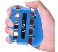 Entraîneur de doigts avec poignée, exercice de main, Entraîneur d'exercices pour les doigts et les mains, Exerciseur de main de conception professionnelle pour la relaxation, la rééducation et la musc