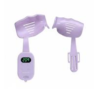 Entraîneur de Doigts pour Enfants Guzheng Accessoire de Formation de Main Guide de Doigts Sangle Ajustable Support Antiglisse en Plastique Adapté aux, Violet Mauve, size to 1