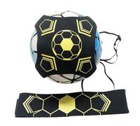 Entraîneur de football - 23 cm | Entraîneur de football en nylon - Taille élastique réglable de 83 à 99 cm pour jeunes adultes - Convient aux tailles de balles 3, 4, 5, jardin, rue, terrain