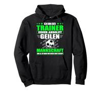 Entraîneur de Football d'une équipe Absolument excitée Sweat à Capuche