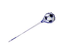 Entraîneur de Football, Entraîneur de Coup de Pied de Football avec Une Sangle à Sangle ajusté élastique en Nylon Pliant de Joughtling Nuggled for Kicking Practice (Blue)