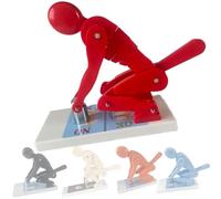 Entraîneur de force de colonne vertébrale humaine, outil d'enseignement d'haltérophilie, modèle de correction de posture, entraîneur lombaire interactif pour une bonne technique et une amélioration de