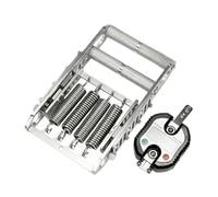 Entraîneur de force de préhension, antidérapant et robuste for avant-bras avec 4 ressorts haute résistance, dynamomètre numérique for main 330 lb, entraîneur de main parallèle