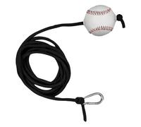 Entraîneur de frappe de baseball - Corde d'entraînement élastique - Accessoire professionnel - Équipement d'entraînement portable avec tendeur pour l'entraînement en plein air - Aide à la ligue des
