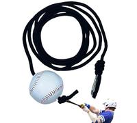 Entraîneur de Frappe de Baseball - Corde d'exercice pour Jeunes - Outil de hiting - Amélioration des capacités d'adaptation - Technologie d'absorption pour des Effets - Système d'installation