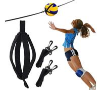 Entraîneur De Frappe De Volley-ball | Ceinture Ďe Volley-ball Réglable Pour La Pratique Du V́olley-b́all | Aides À L'entraînement Đe Pointe D́e Ceinture D̄e V̀olley-b̀all Pour La Pratique Du Balanceme