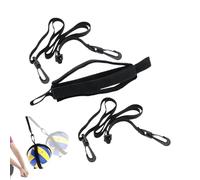 Entraîneur de frappe de volleyball solo, aide à l'entraînement réglable pour servir et mettre en place, équipement d'entraînement idéal pour les débutants et les experts