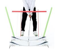 Entraîneur de golf de précision - Simulateur d'alignement professionnel de 25,4 cm - Outil d'entraînement au swing - Équilibre en acier au carbone - Aide fonctionnelle à l'entraînement - Équipement de