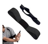 Entraîneur de golf respirant, aide aux brassards de correction, dispositif de pose de swing avec ajustement réglable, accessoire de pratique de golf avec un design léger, outil d'entraînement durable,