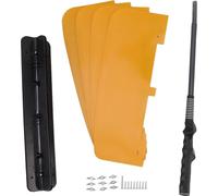 Entraîneur de golf V -Form -Lüfterblätter Swing -Trainingshilfe mit Non -Slip -Grip für Orange