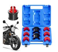 Entraîneur de joint, Kit de pilote de joint d'amortisseur de moto, équipement de montage ergonomique de joint d'huile d'amortisseur, pour atelier, extérieur, maison, moto, tout-terrain
