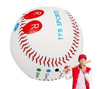 Entraîneur de lancement de baseball - PVC de 22,9 cm | Entraînement de lancer avec marques de placement des doigts à code couleur | Équipement d'entraînement pour la pratique du lancer, la prise en