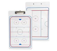 Entraîneur de Le Hockey sur Glace Tableau Magnétique Stratégie de D'entraînement Portable, en Matériau Durable, Facile à Écrire et à Effacer, pour L'entraînement et Compétitions