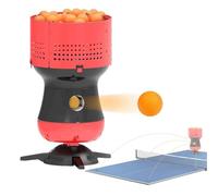 Entraîneur de Machine de Service de Tennis de Table Portable, Robot de ping-Pong Pro avec télécommande, Panier de capacité de Plus de 90 balles, Deux Modes de Service, Vitesse/fréquence réglable