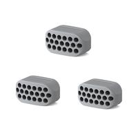 Entraîneur De Mâchoire En Silicone, Paquet De 3 Gris