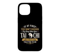 Entraîneur de méditation en Arts Martiaux de Tai Chi Coque pour iPhone 15