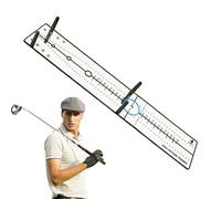 Entraîneur de miroirs | Aides portables pour l'entraînement au swing | Lignes de positionnement d'entraînement d'alignement de miroir de Putter pour réguler l'action du putter et aligner Swin