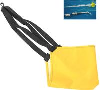 Entraîneur de natation Entraînement de la force de natation Harnais Ceinture de résistance avec Mesh Pocketybellow