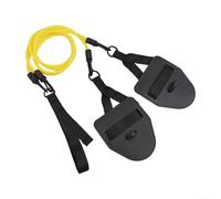 Entraîneur de natation facilement réglable avec bandes de résistance pour améliorer la technique et développer efficacement la force (jaune, 9 kg)