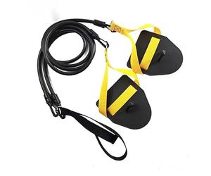 Entraîneur de Natation terrestre avec Corde Traction Palme à Doigts pour l entraînement par Simulation Crawl Accessoire d Adultes inclut Un Sac Rangement