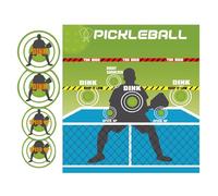 Entraîneur De Pickleball Portable - Aide À L'entraînement À Retour Instantané Pour L'allée Intérieure | Tableau En Papier Couché 72x85cm | Améliore Les Compétences Des Joueurs D'affiches Murales