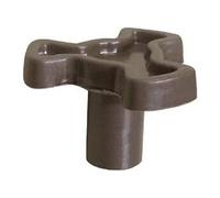 Entraineur de plateau marron pour micro-onde Hobbytech compatible CANDY - 49006055