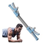 Entraîneur de poitrine et de bras - Barre flexible de résistance réglable 2 en 1 - Appareil d'entraînement pour le haut du corps, la poitrine et le renforcement des bras, tonificateur musculaire et