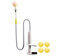 Entraîneur de pong - pour l'entraînement de 29,5 pouces | Outil d'exercice en ABS : de pong avec 5 balles et pince de table de 80 mm. Cet équipement portable à