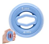 Entraîneur de résistance à la poignée en silicone - anneaux d'exercice des doigts, entraînement à main de résistance réglable | Kit de renforcement des muscles de l'-bras pour les athlètes