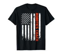 Entraîneur de robotique américain Ingénieur en robotique Roboticien T-Shirt