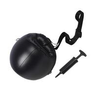 Entraîneur de swing d ' aide à la pratique pour le rythme du swing | Ballon d ' entraînement gonflable avec sangle en nylon, 6, 7 x 6, 7 po, outil de forage pour débutant