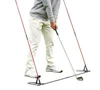 Entraîneur de swing de golf - Bâtonnets d'ajustement de golf Aides à l'entraînement - Correction de la Aide à l'entraînement vert pour hommes femmes débutants papa maman petit ami