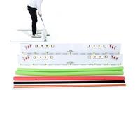 Entraîneur de swing de golf - Ensemble d'entraînement d'alignement flexible | Balançoire de golf, pour intérieur et extérieur, maison, garage, porte, porche, jardin, terrasse, allée
