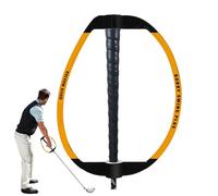 Entraîneur de swing de golf, équipement pour s'entraîner et échauffer, aide à l'entraînement pour le chipping de golf, pour le jardin, le garage, la conduite, vert pour l'intérieur et l'extérieur de