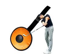 Entraîneur de swing de golf portable, aide à la correction de posture pour les débutants, sac pratique de pratique pour les amateurs de golf, outil d'entraînement de golf compact et pratique pour