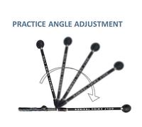 Entraîneur De Swing Golf Aide À L'entraînement Portable Réglable Pour Améliorer La Charnière, Rotation L'-Bras Et Le Virage L'épaule (Main Droite)