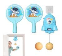 Entraîneur de tennis de table suspendu - Exerciseur de tennis de table suspendu, kit d'entraînement à la palette réglable, kit d'entraînement aux réflexes portable | Activité sportive interactive pour