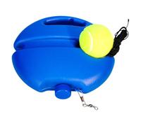 Entraîneur De Tennis Solo - Système D'entraînement Au, Kit Portable, Dispositif De Filet D'entraînement De Retour De Balle, Outil De Réaction À Corde Élastique, Équipement De Développement des