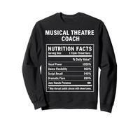 Entraîneur de théâtre Musical Amusant Sweatshirt
