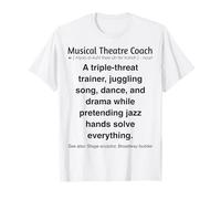 Entraîneur de théâtre musical amusant T-Shirt