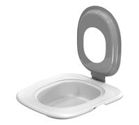 Entraîneur de toilettes pour chat - Train de propreté pour chat | Système antidérapant réutilisable pour s'adapter à la plupart des toilettes