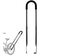 Entraîneur de vélo, poignée d'entraînement de vélo réglable en 4 hauteurs, entraîneur d'équilibre en métal avec Prise Confortable, Barre 'équilibre pour Une stabilité améliorée